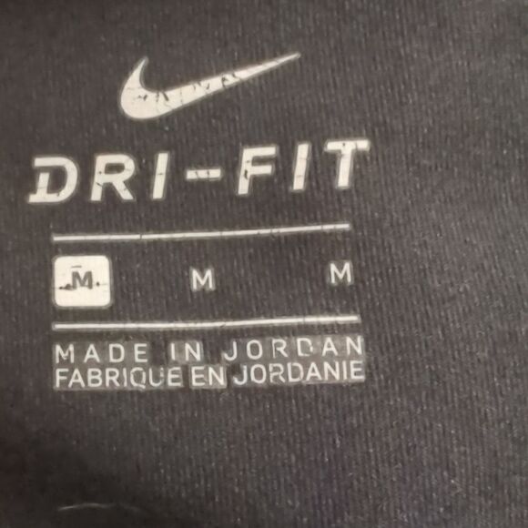Nike Blue and Black Running Crop Pants - Picture 4 of 5
